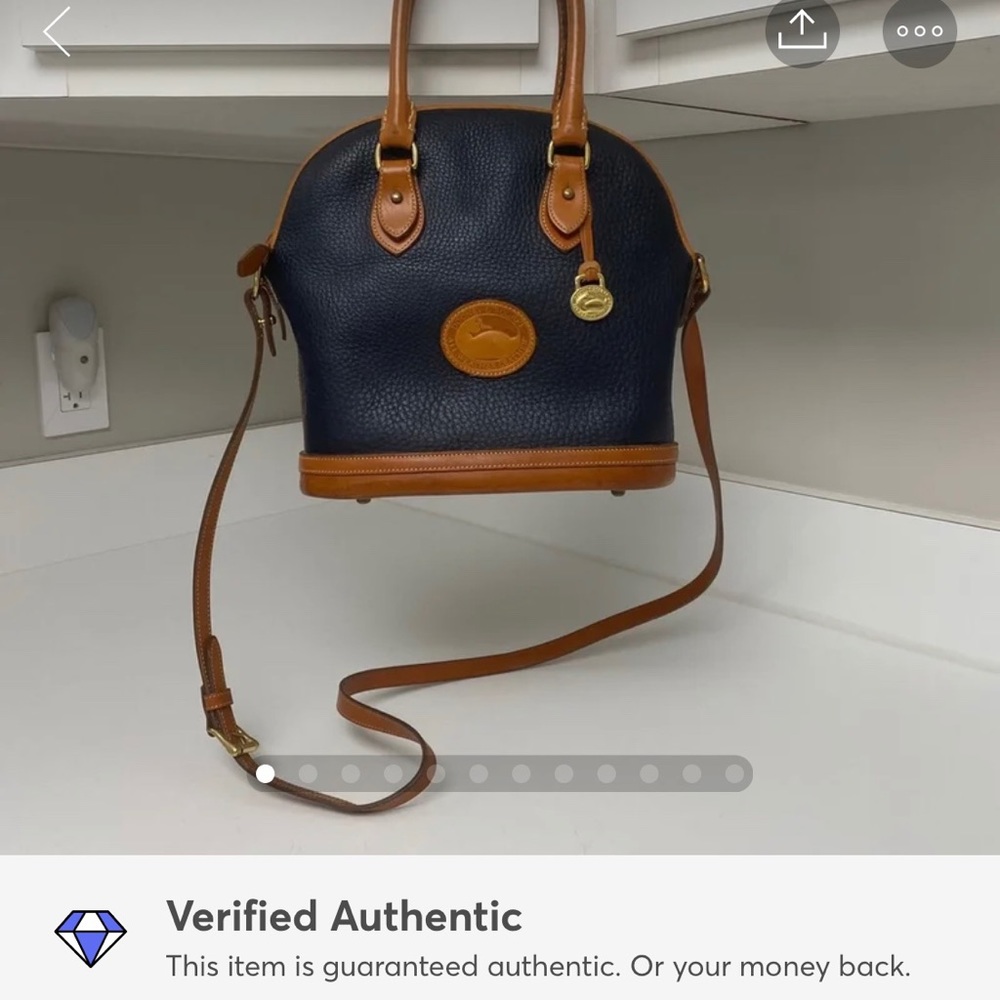 Dooney and Bourke Norfolk Leather Satchel